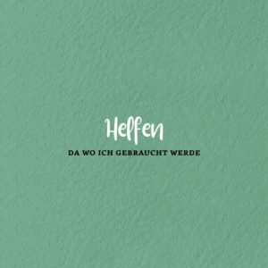 Mit Gebärden der Deutschen Gebärdensprache dort helfen, wo sie wirklich gebraucht werden.
